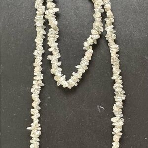 Genuine Rock Crystal Bead Necklace